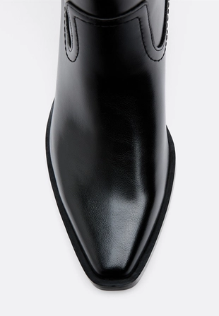 Черные ботфорты-казаки- Заказать в России