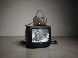 Сумка-боулинг с плечевым ремнем на молнии- Заказать в России