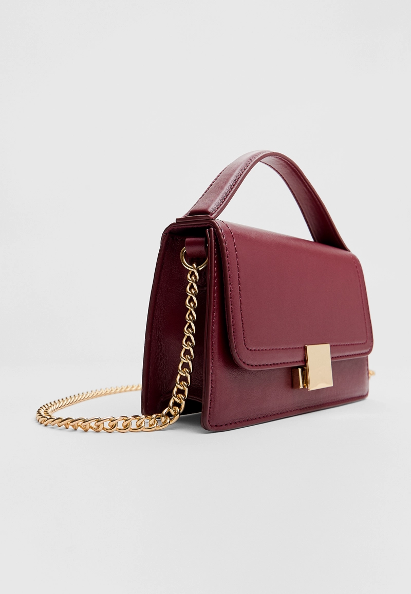 Сумка через плечо с двумя ручками