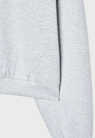 Толстовка с рукавами «летучая мышь» и мягкой на ощупь тканью- Заказать в России