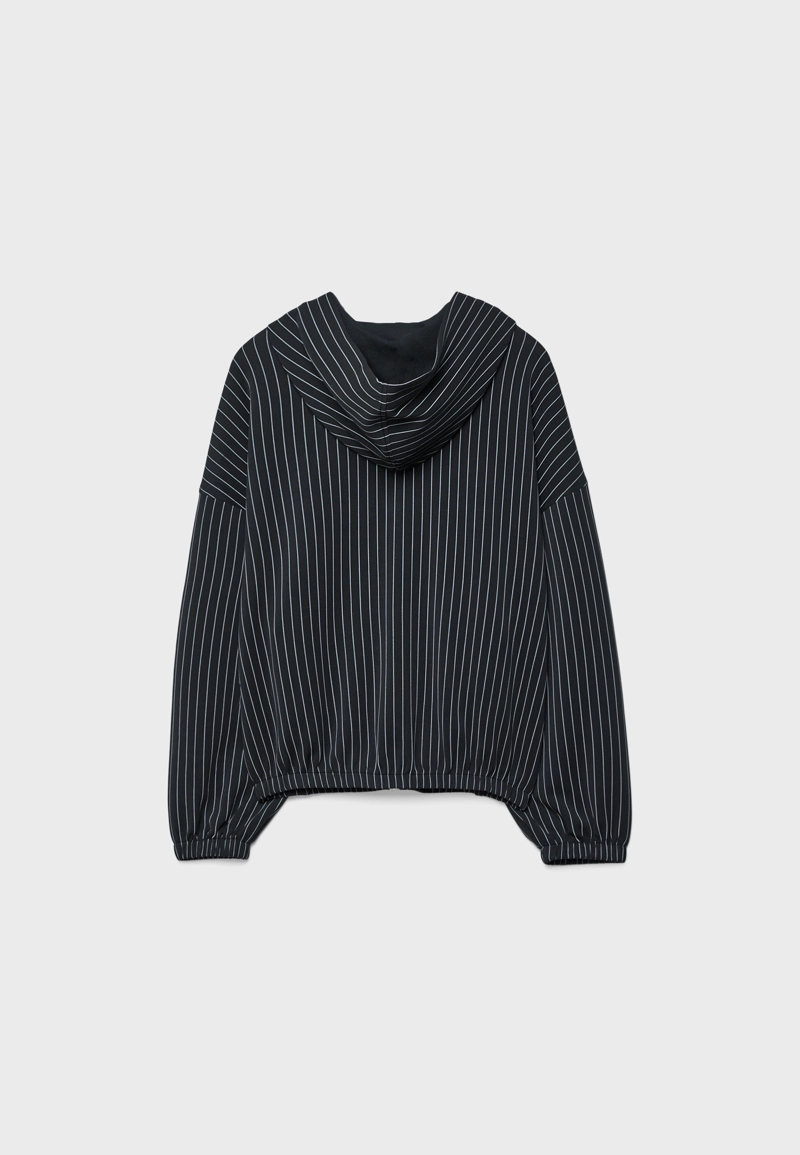 Толстовка в полоску из мягкой ткани