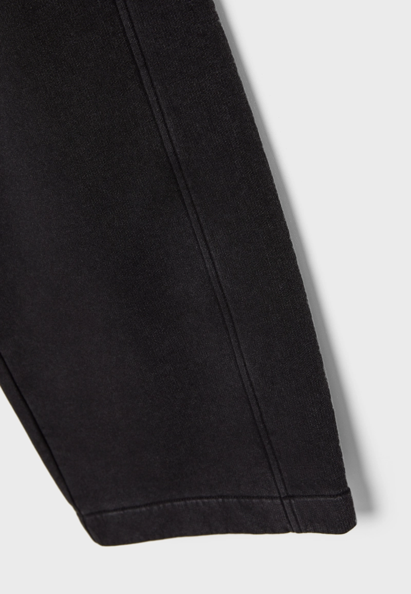 Брюки-джоггеры из мягкого флиса с эффектом потертости