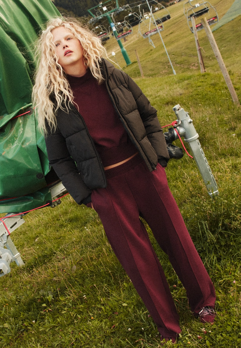 Брюки-джоггеры с эффектом потертости