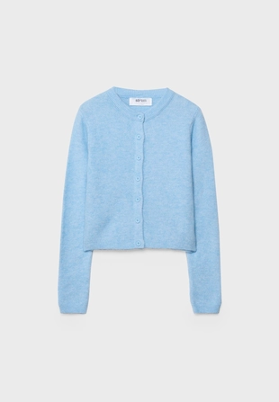 Трикотажный кардиган на пуговицах- Заказать в России