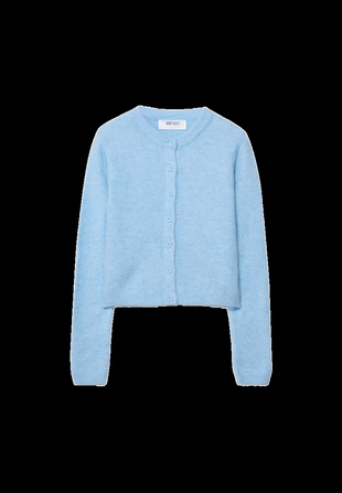 Трикотажный кардиган на пуговицах- Заказать в России