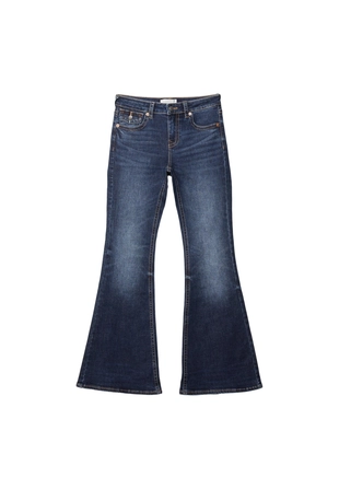 D04 джинсы клеш с низкой посадкой- Заказать в России
