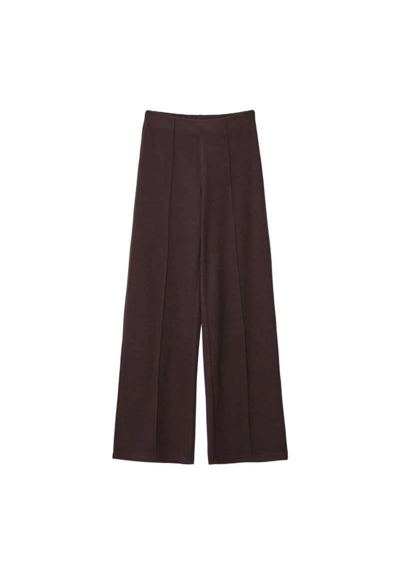 Трикотажные брюки со стрелками