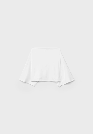 Накидка с вырезом-лодочкой- Заказать в России