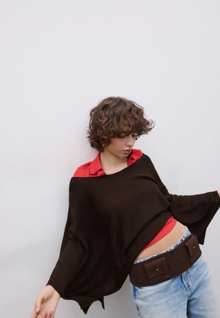 Накидка из трикотажа- Заказать в России