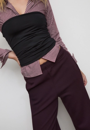 Брюки-джоггеры свободного кроя- Заказать в России