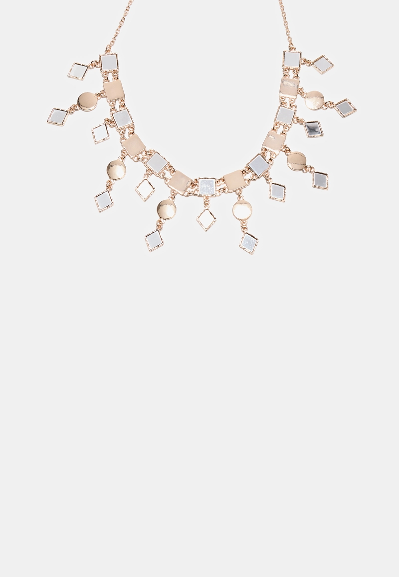 Колье-чокер с кристаллами