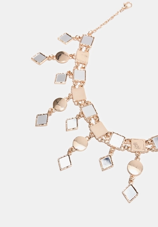 Колье-чокер с кристаллами- Заказать в России