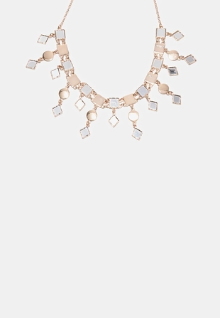 Колье-чокер с кристаллами- Заказать в России