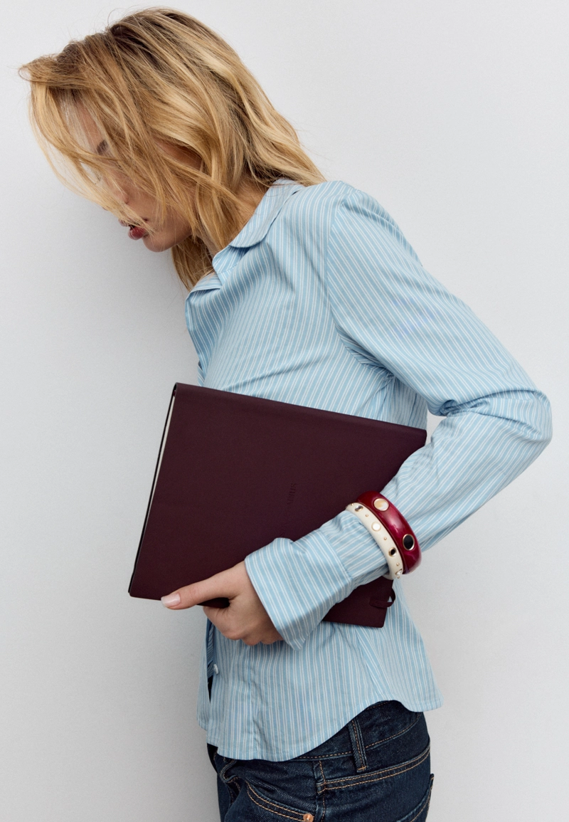 Набор из 2 браслетов с эффектом стекла