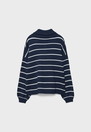 Трикотажный джемпер на молнии- Заказать в России