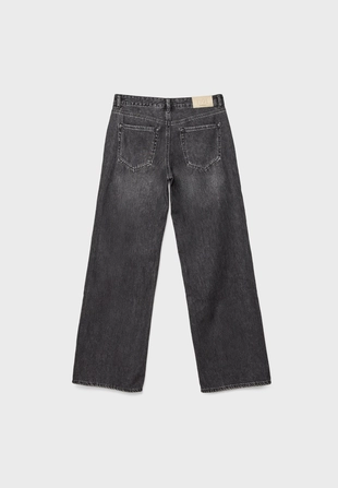 Джинсы D91 с низкой посадкой и широкими штанинами- Заказать в России