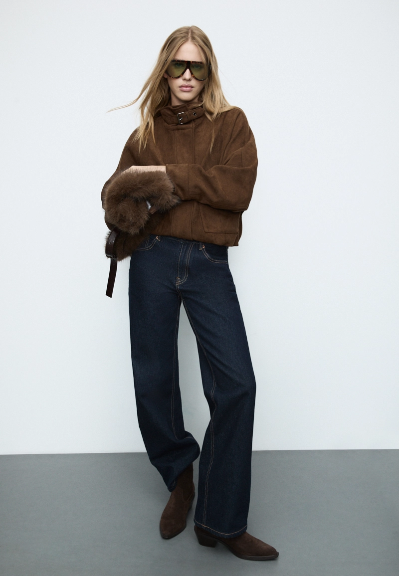 Джинсы прямого кроя