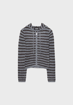 Трикотажный жакет на молнии- Заказать в России