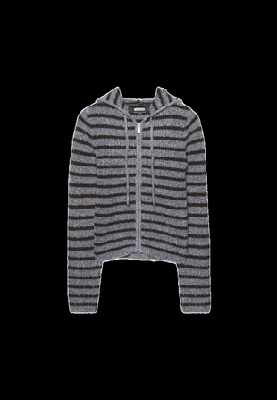 Трикотажный жакет на молнии- Заказать в России