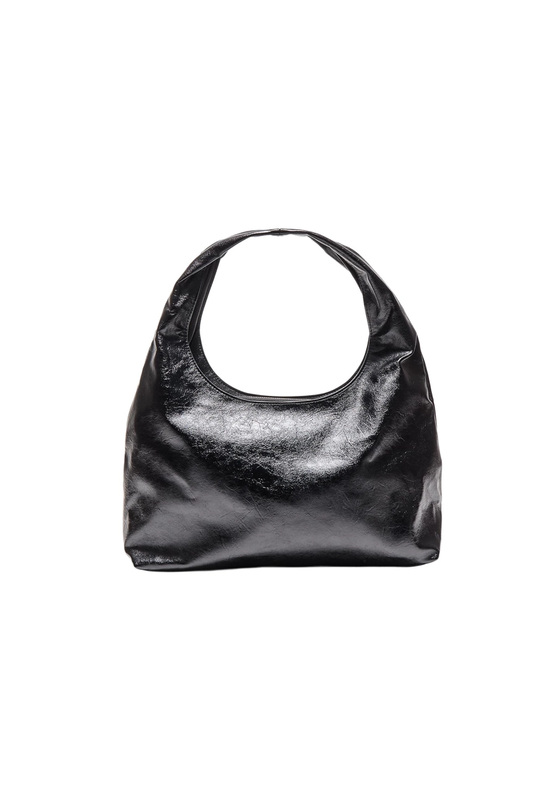 Мягкая сумка на плечо из искусственной кожи