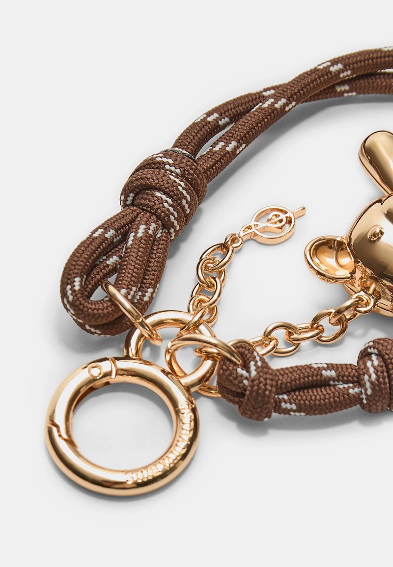 Металлический шарм в виде медвежонка