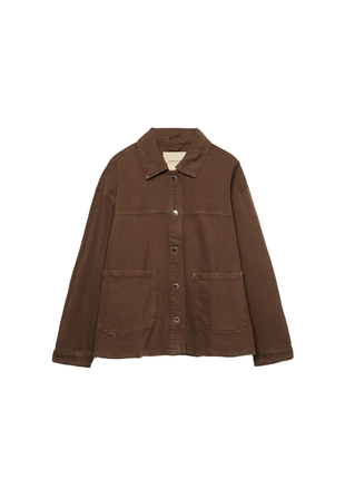 Куртка из твила с карманами- Заказать в России