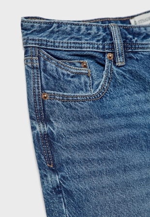 Укороченные прямые джинсы D96- Заказать в России