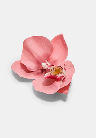 Набор из 2 заколок для волос с цветком орхидеи- Заказать в России
