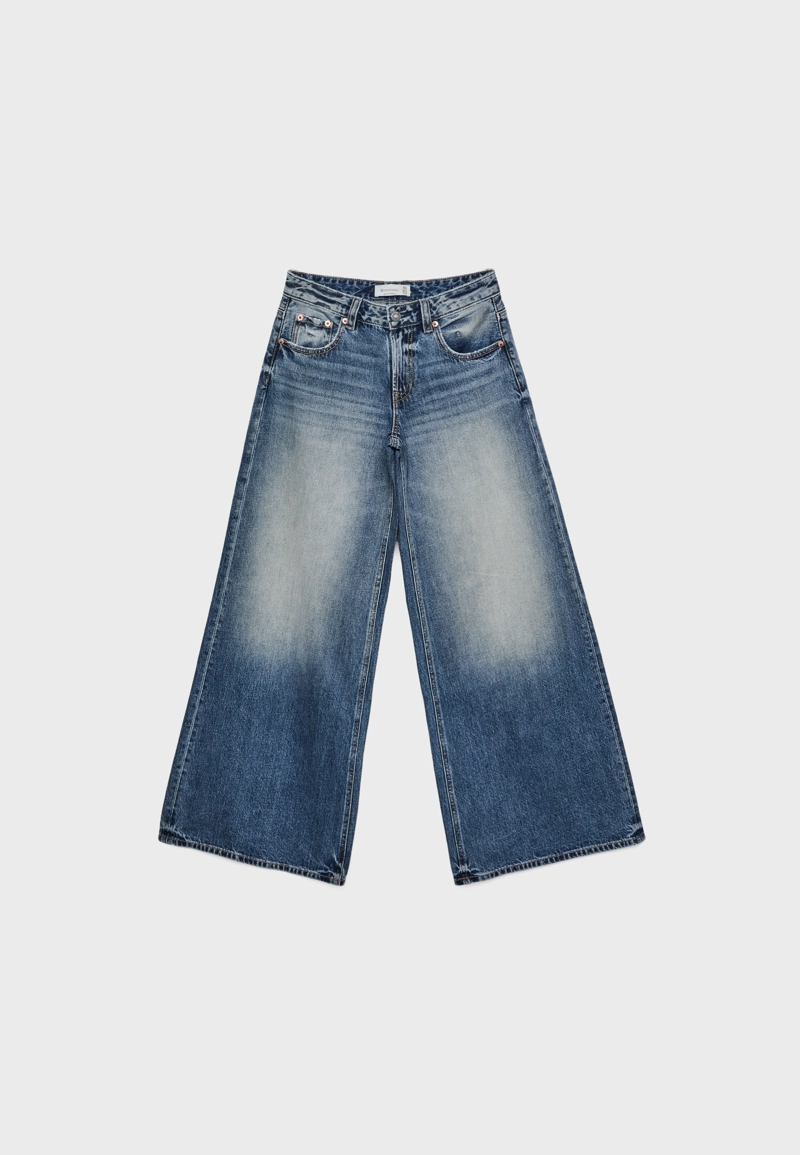 Джинсы D66 Super Wide с низкой посадкой