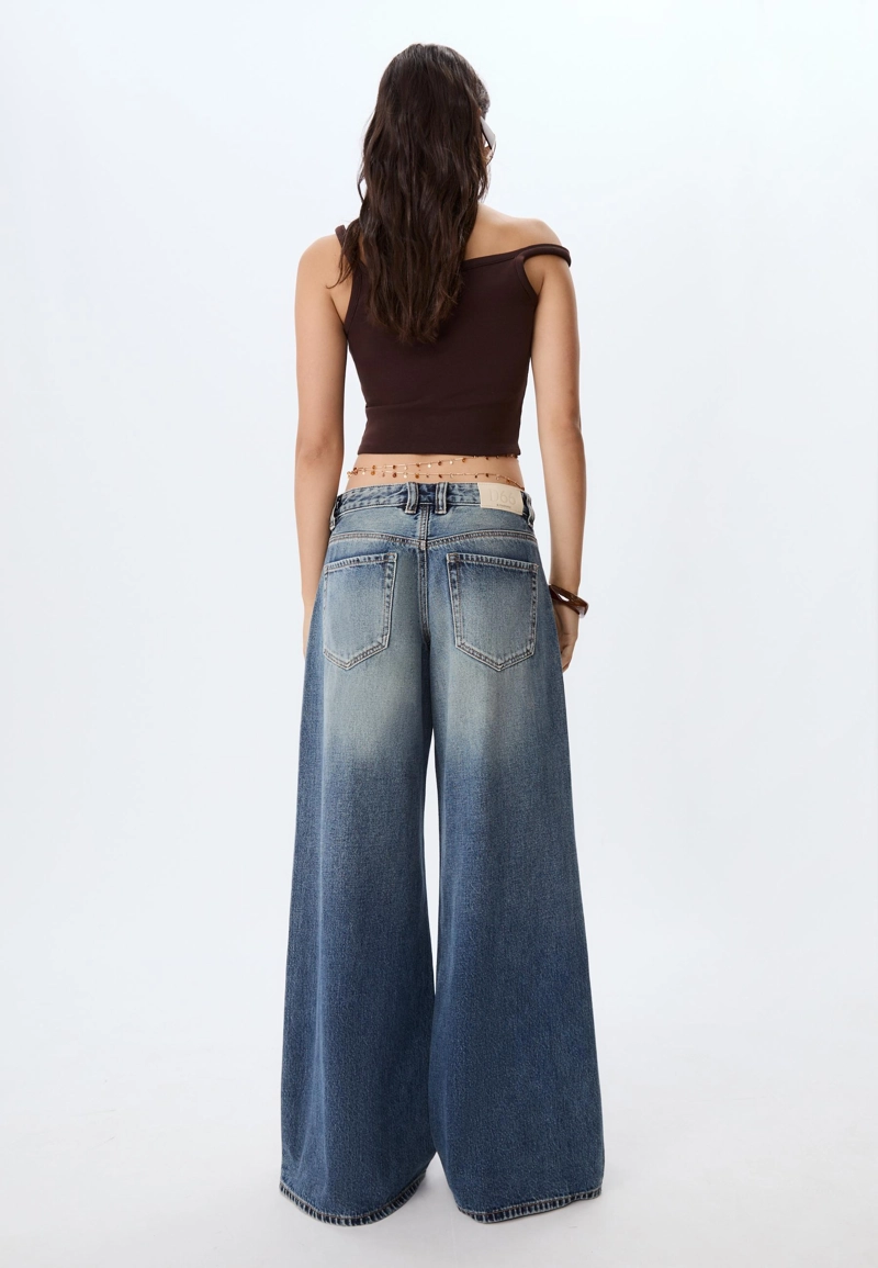 Джинсы D66 Super Wide с низкой посадкой