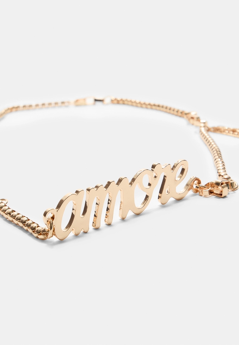 Металлический ремень Amore