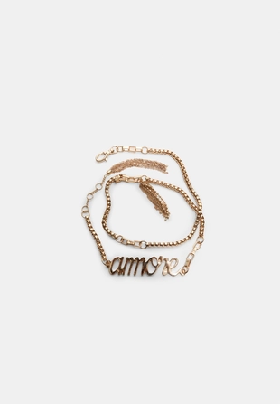 Металлический ремень AMORE- Заказать в России