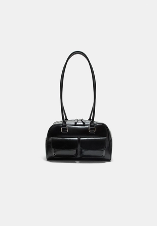 Сумка через плечо с карманами и длинной ручкой- Заказать в России