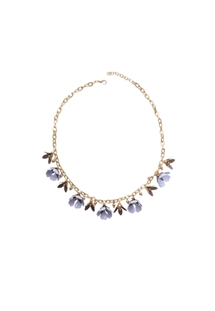 Ожерелье с подвесками-цветами- Заказать в России