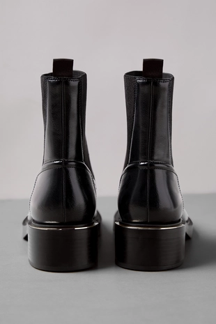 Ботинки челси на плоской подошве- Заказать в России