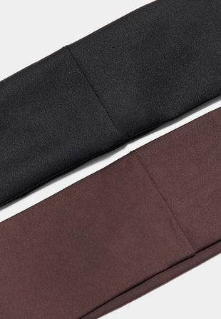 Набор из 2 резинок для волос с заклепками- Заказать в России