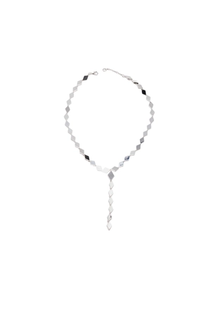 Колье-лариат с ромбовидным кристаллом- Заказать в России