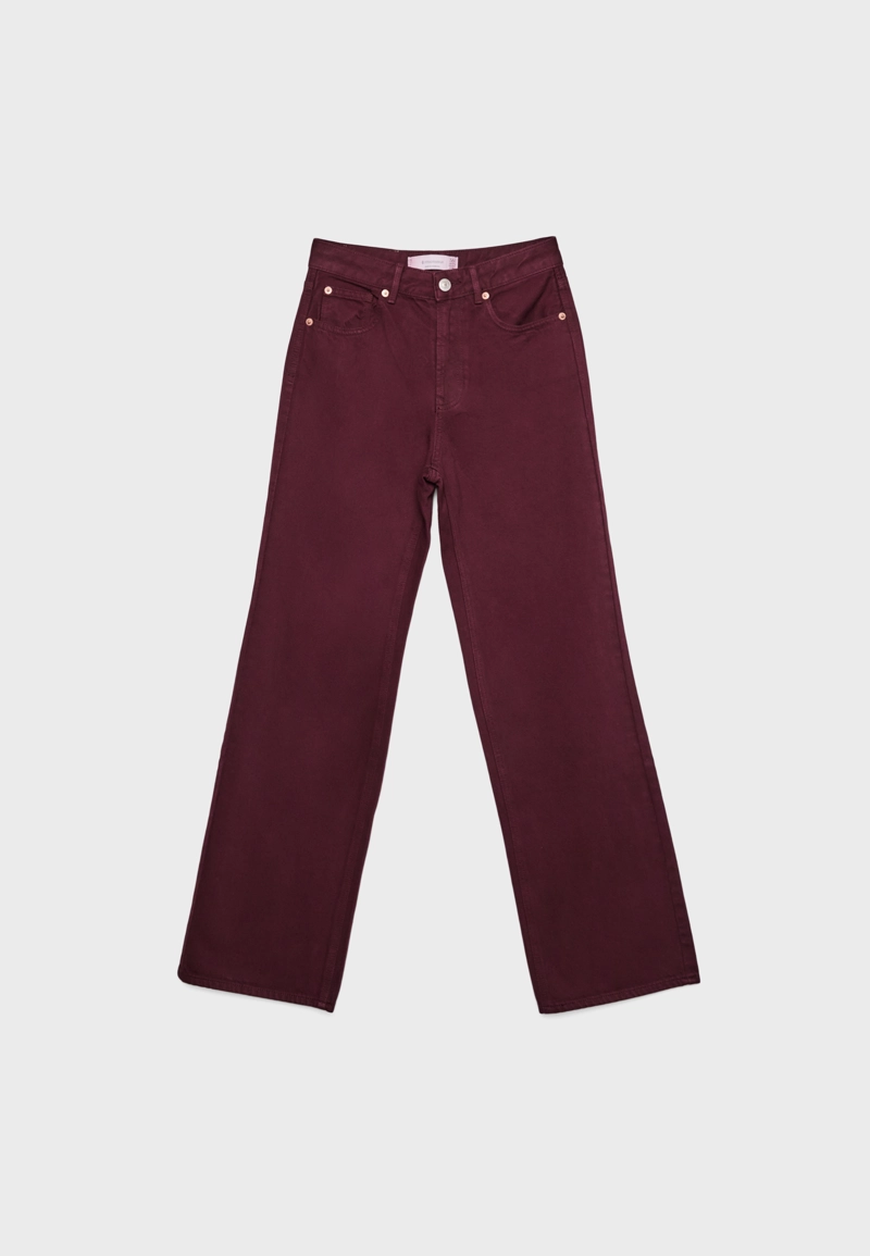 D92 Джинсы прямого широкого кроя