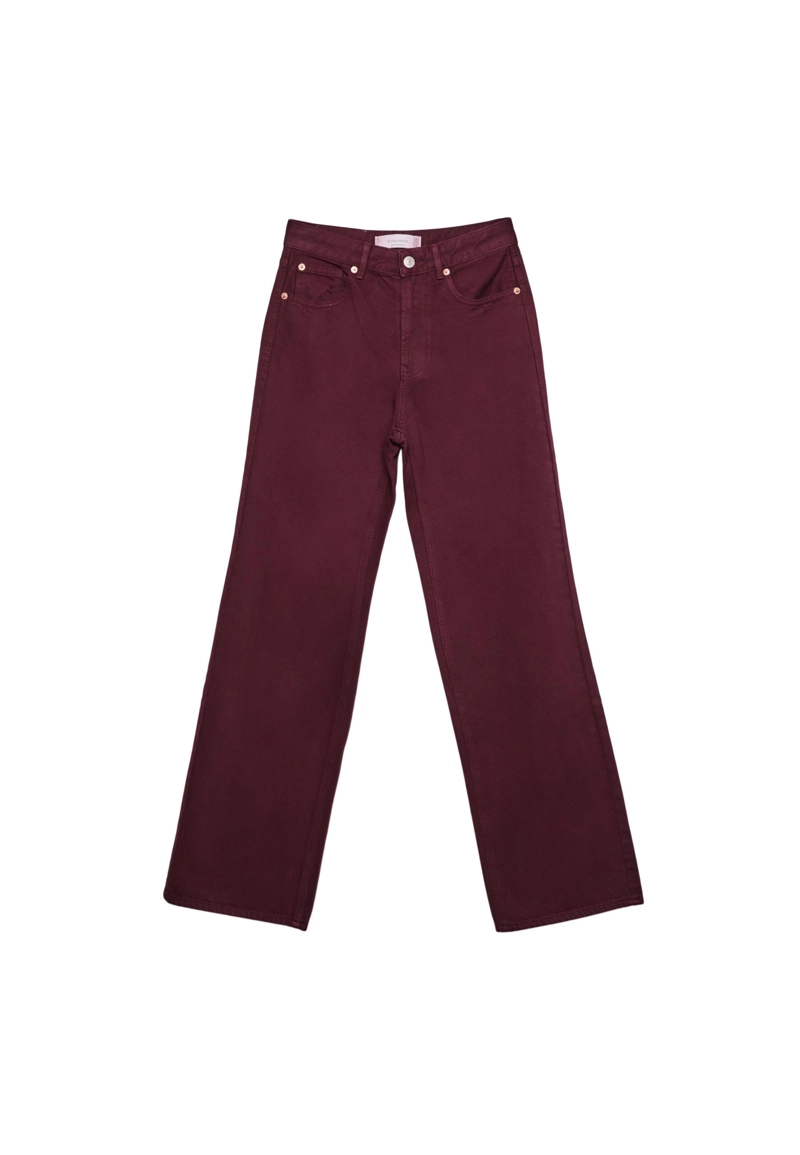 D92 Джинсы прямого широкого кроя