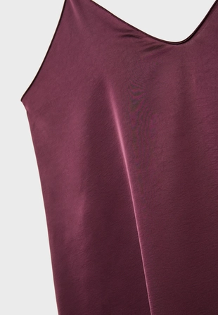 Длинное струящееся атласное платье- Заказать в России