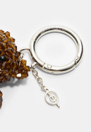 Брелок-подвеска в виде мишки с бусинами- Заказать в России