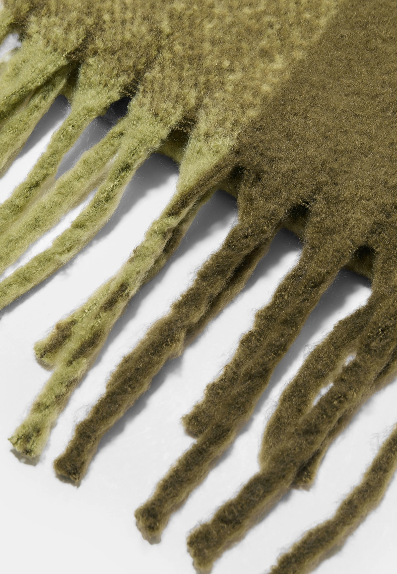 Шарф в клетку