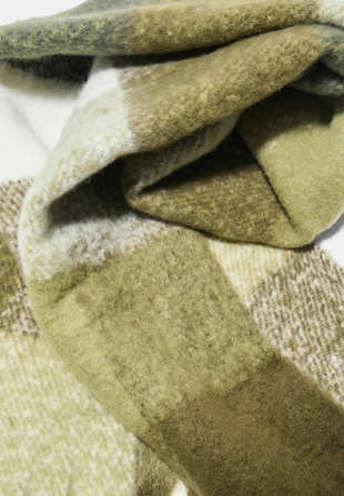 Шарф в клетку- Заказать в России