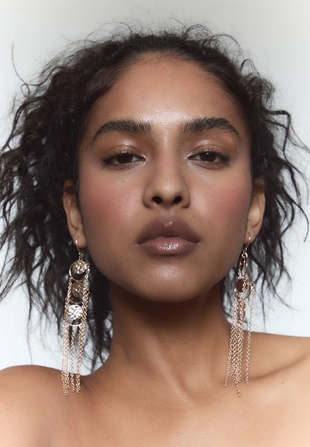 Длинные серьги-цепочки- Заказать в России