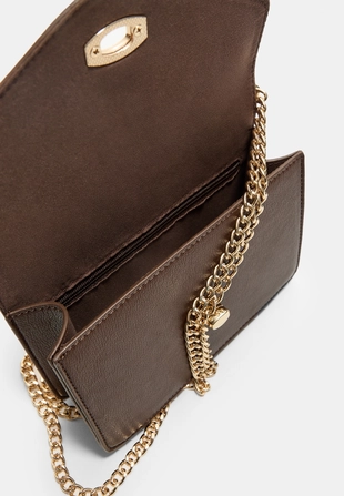 Сумка с плечевым ремнем и застежкой- Заказать в России