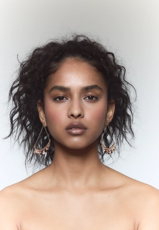 Мини-серьги с бусинами- Заказать в России