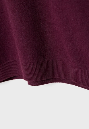 Базовый свитер с высоким воротником- Заказать в России