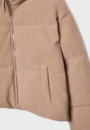 Стеганая вельветовая куртка- Заказать в России