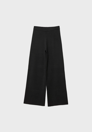 Длинные широкие трикотажные брюки- Заказать в России