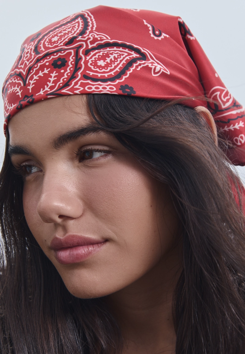 Платок с принтом